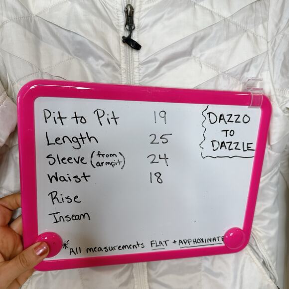 COLUMBIA White Kaleidaslope II Jacket Omni-Heat Insulated Thermal Coat | Small - Picture 3 of 15